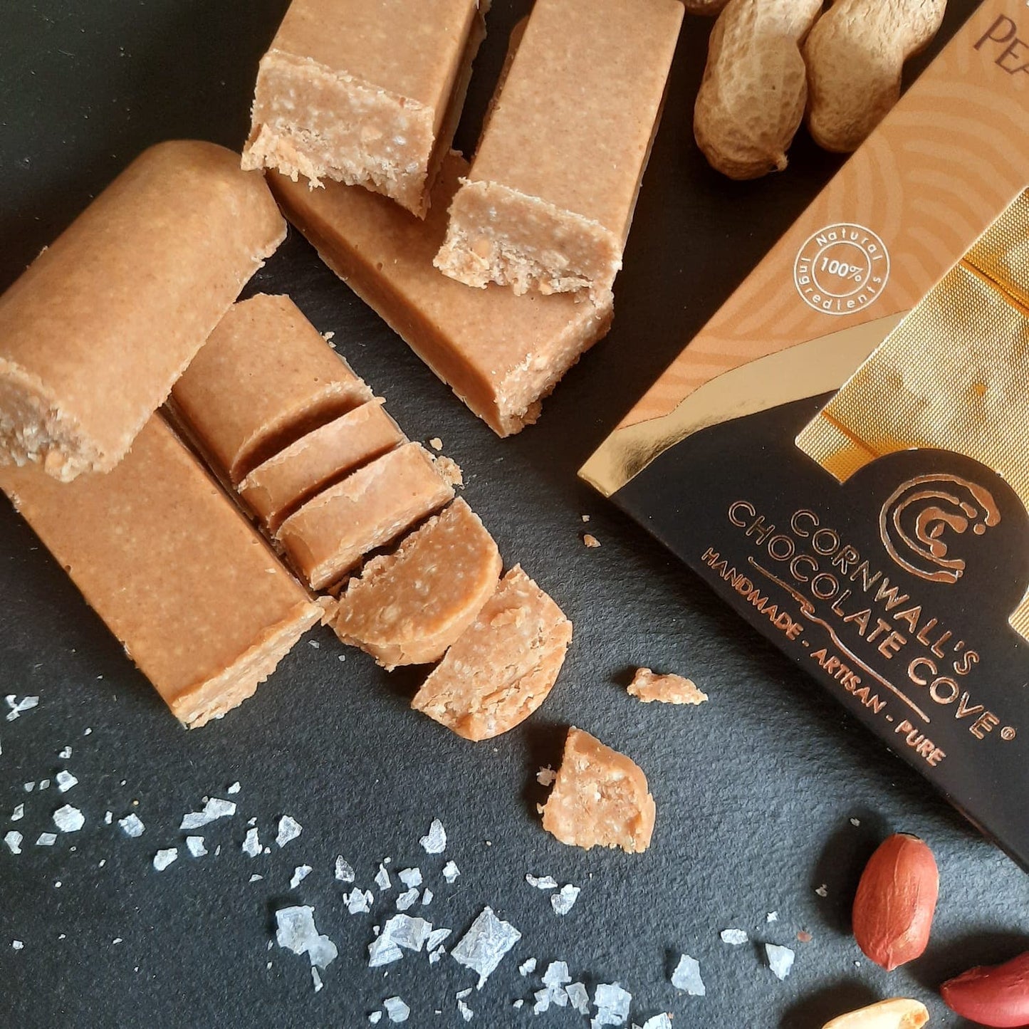 Truffley Fudge: Peanut & Sea Salty Caramel