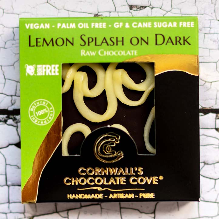 Raw, vegan (dairy free, plant based), palm oil free, gluten free, cane sugar free, soya free