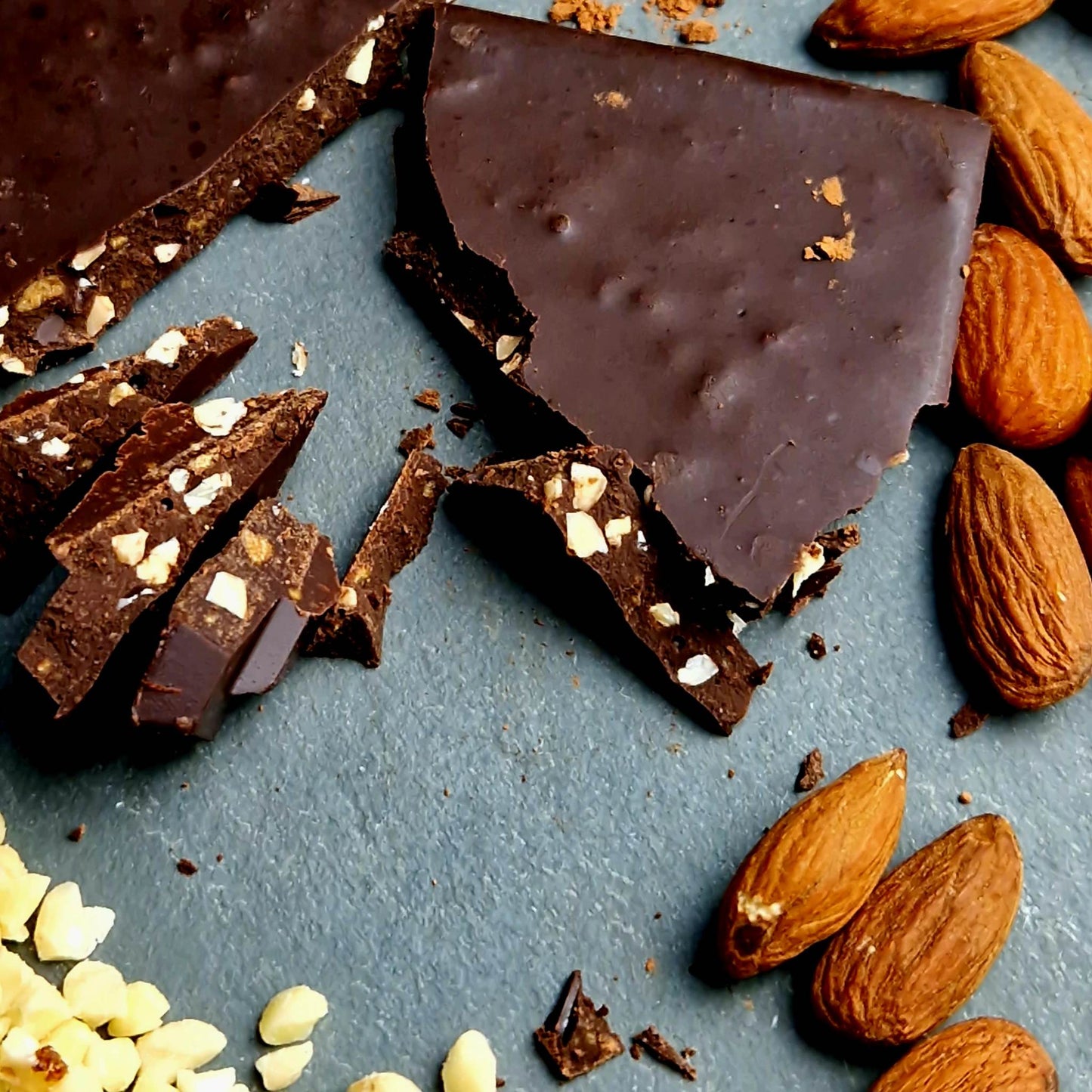 Choc: Toasted Almond Crunch (with Hazelnuts!)