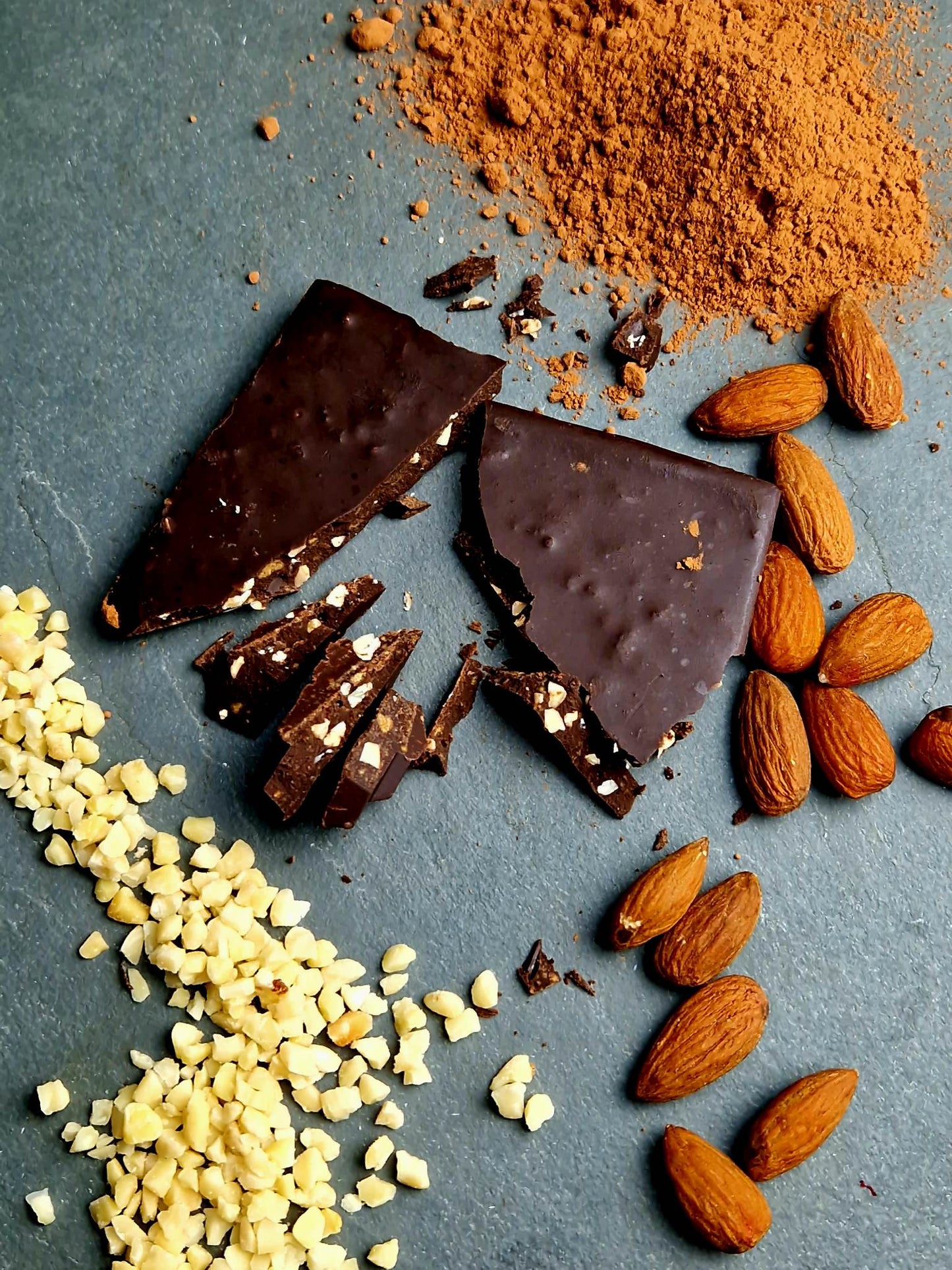 Choc: Toasted Almond Crunch (with Hazelnuts!)